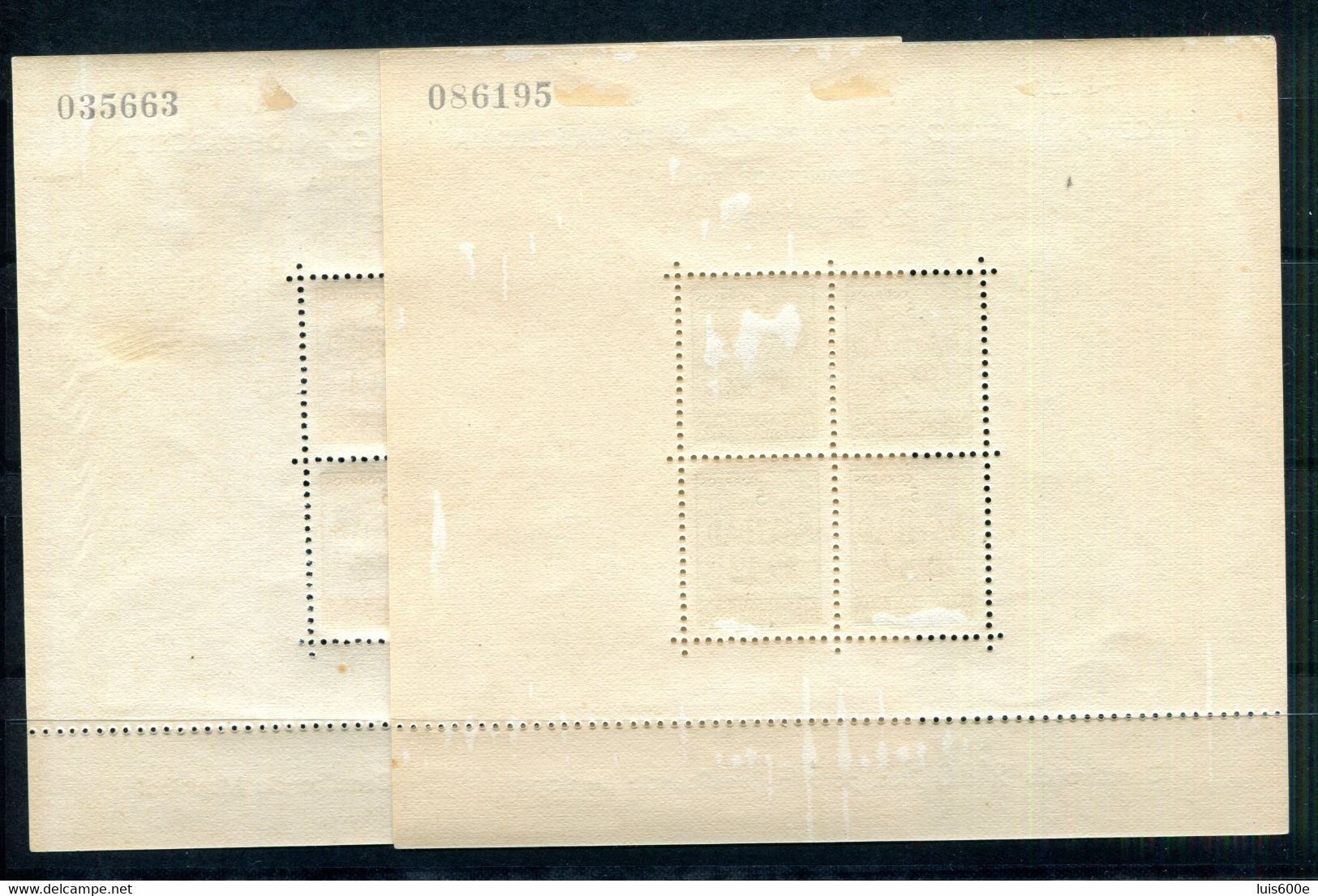 1942.ESPAÑA.BARCELONA.EDIFIL 40/41*.NUEVOS CON FIJASELLOS(MH).CATALOGO 118€ - Barcelona