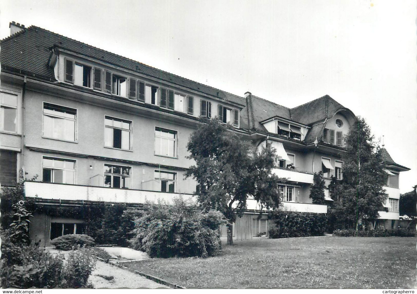 Postcard Switzerland Krankenhaus Oberdiessbach Bei Thun - Oberdiessbach