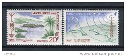 Comores 1960. Yvert 17-18 ** MNH. - Other & Unclassified