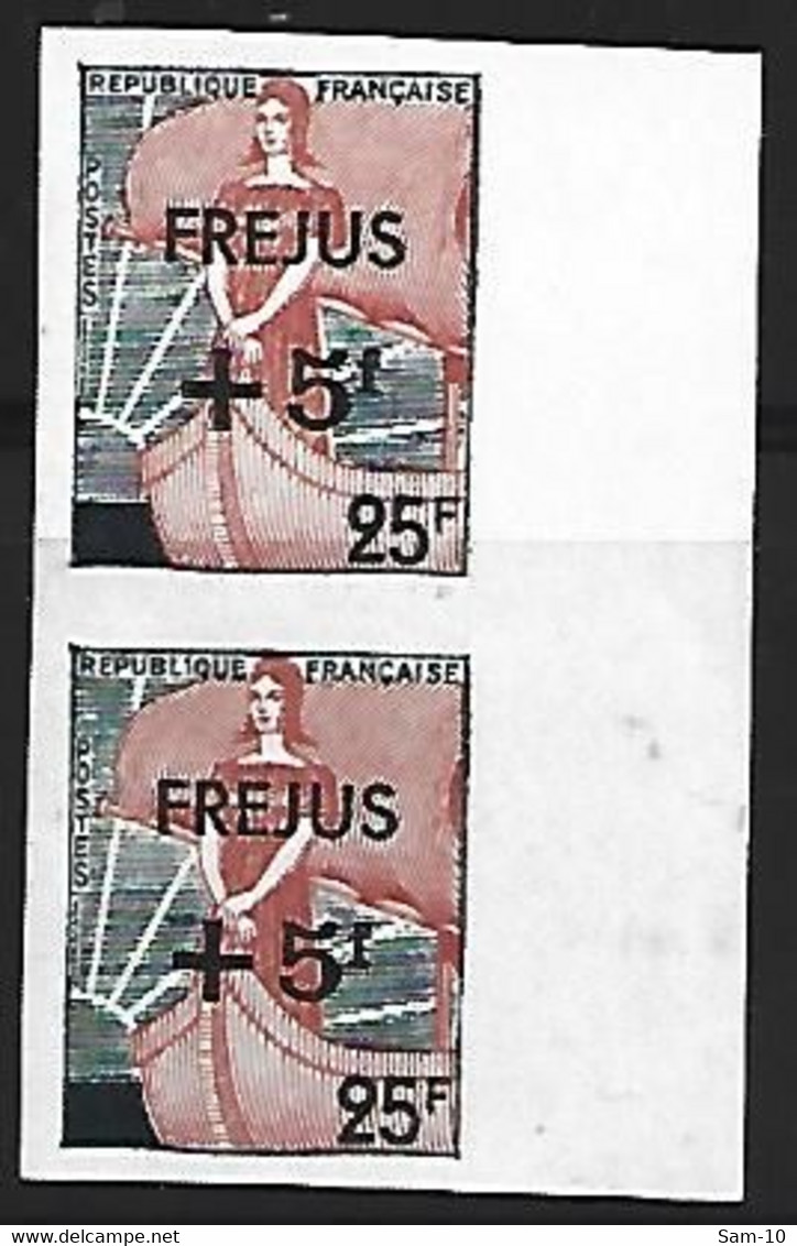 Timbre De France Non Dentele Neuf ** N1229x2 - 1951-1960