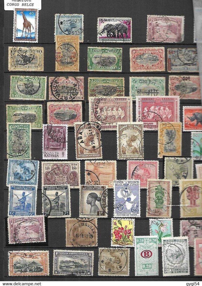 CONGO BELGE LOT - Collections