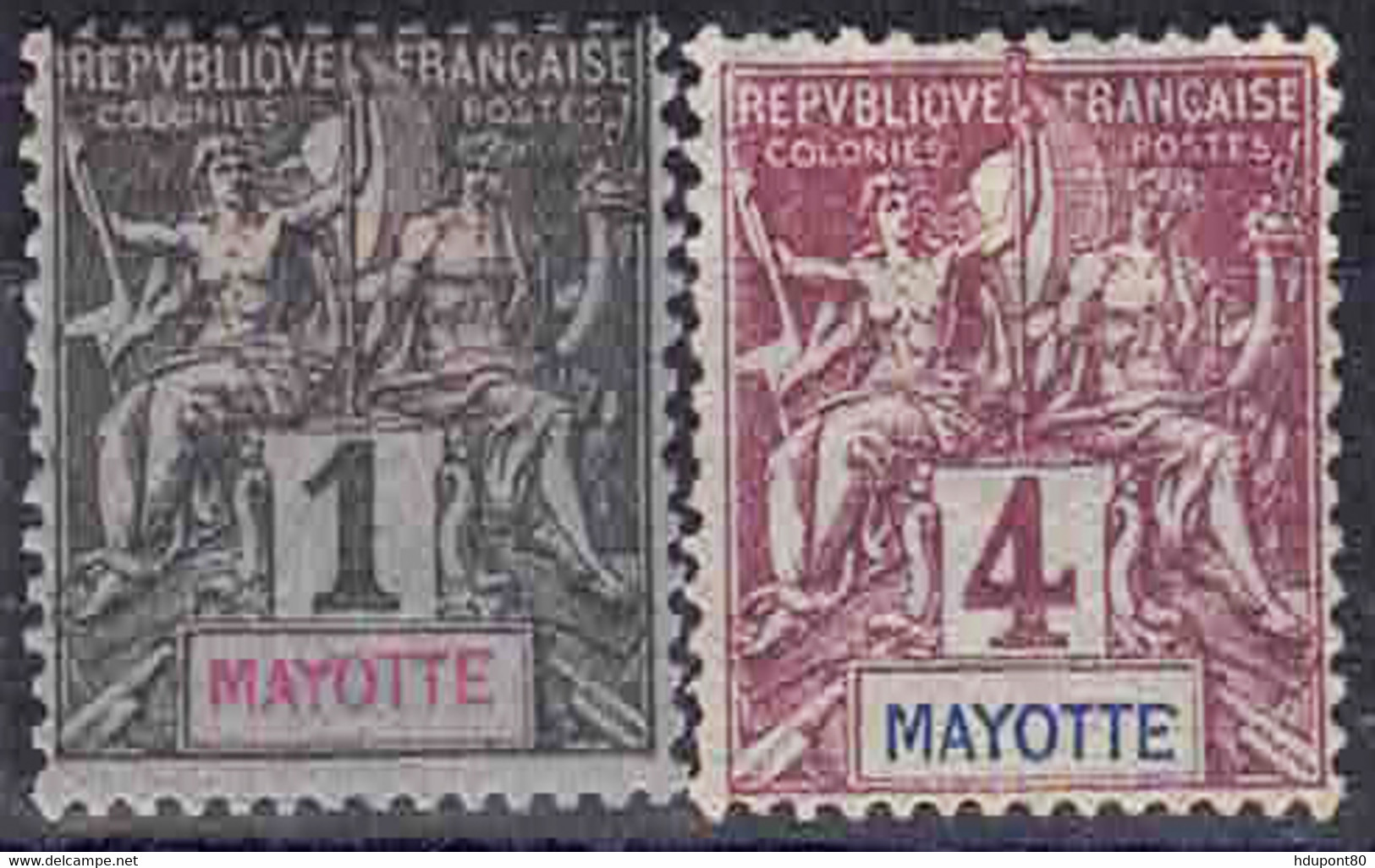 YT 1 Et 3 - Unused Stamps