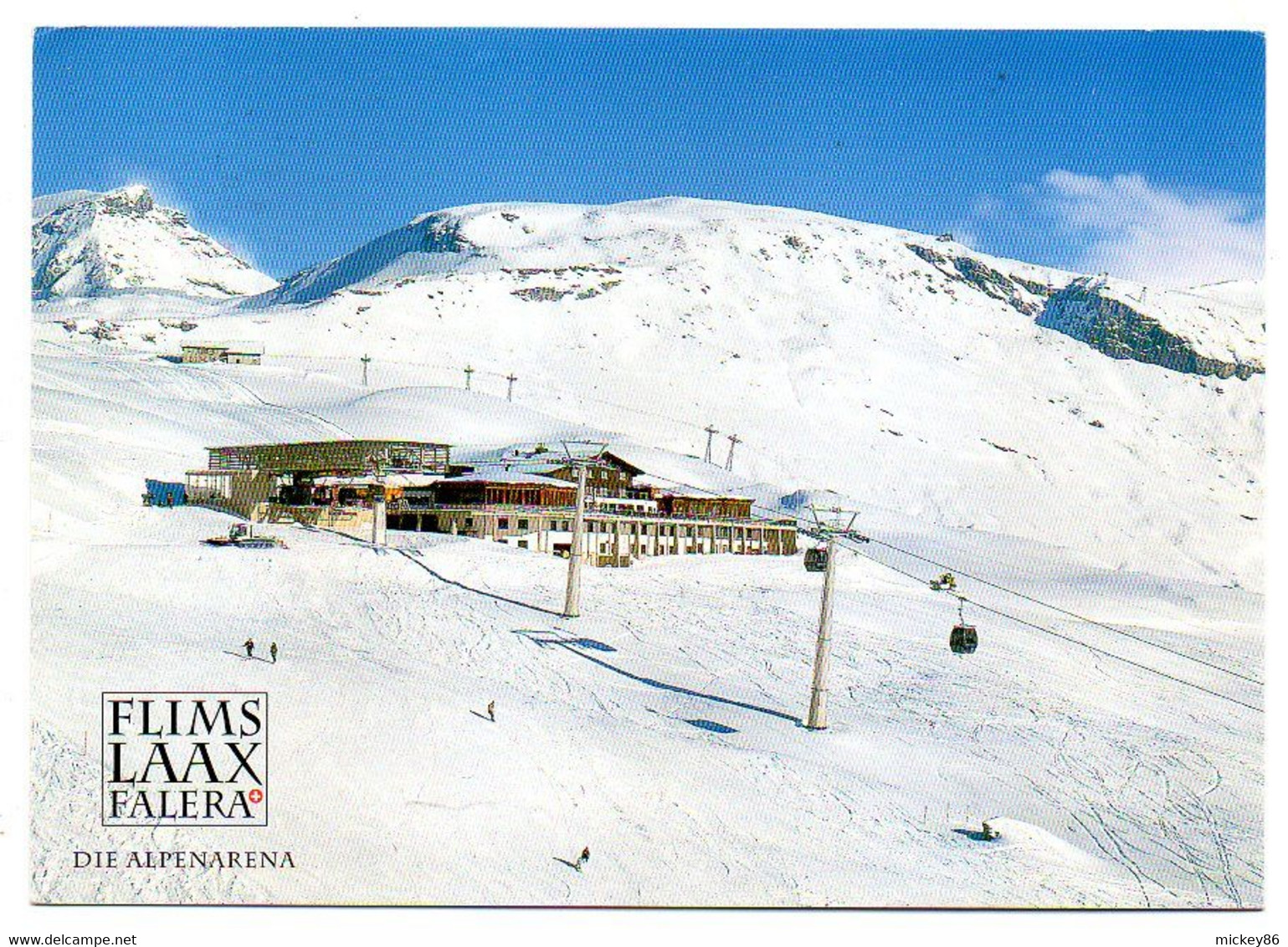 Suisse--GR--2000--FALERA--Station De Ski--beau Timbre-- Cachet ...destinée à Prague ( CSR ) - Falera