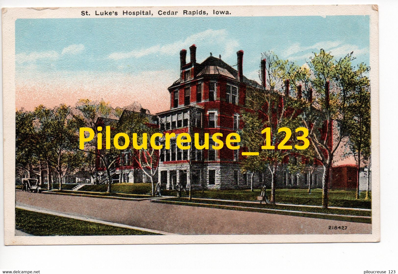 IA IOWA - CEDAR RAPIDS - " St. Luke's Hospital " - RARE - Cedar Rapids