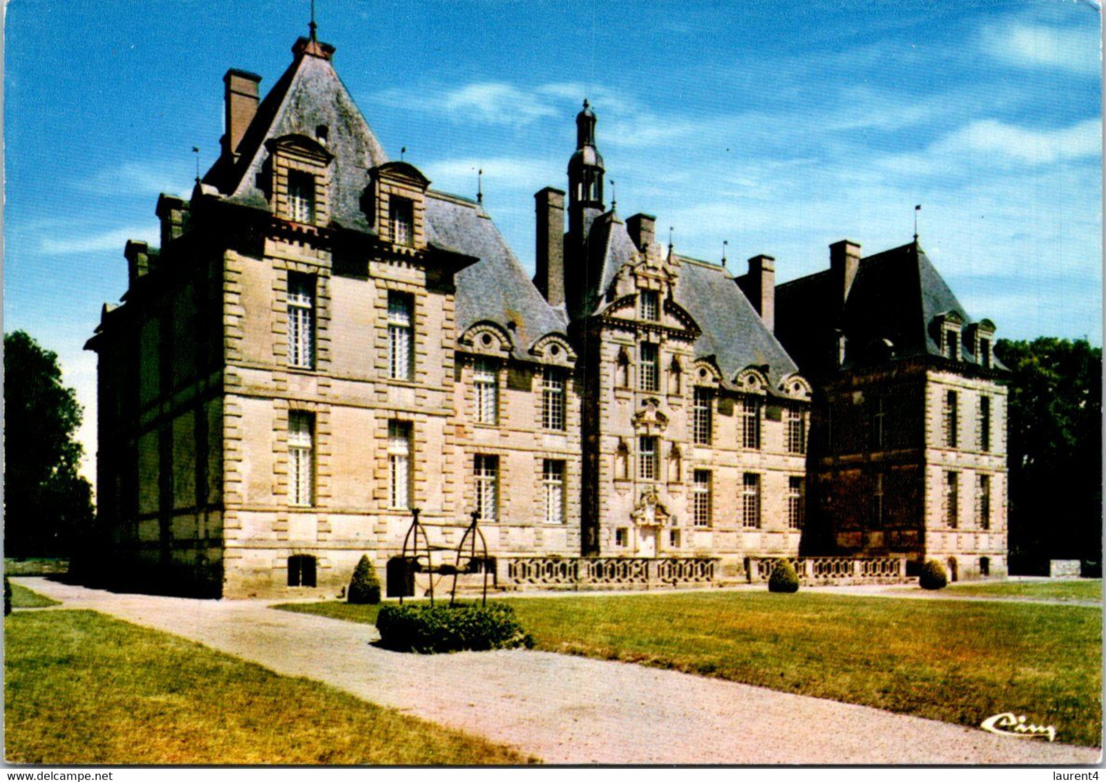 (4 N 14) France - Not Posted - Château De St Loup Sur Thouet - Saint Loup Lamaire