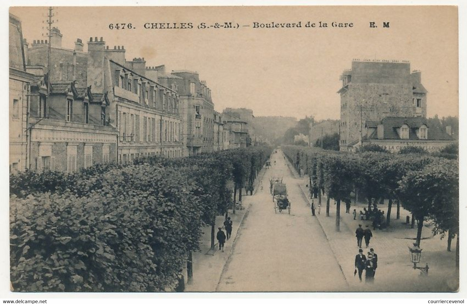 CPA - CHELLES (Seine Et Marne) - Boulevard De La Gare - Chelles