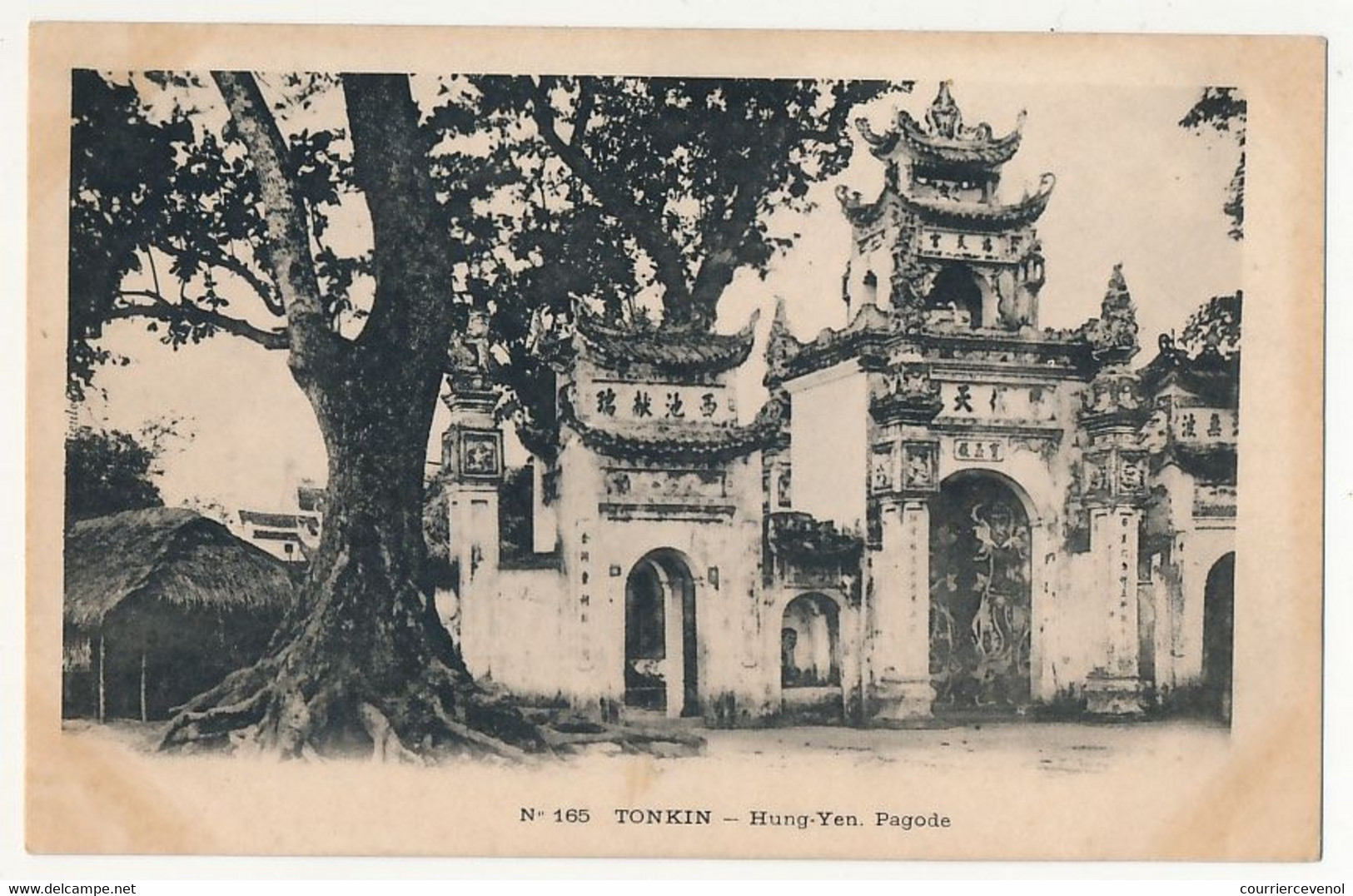 CPA  - TONKIN - Hung-Yen - Pagode - Viêt-Nam