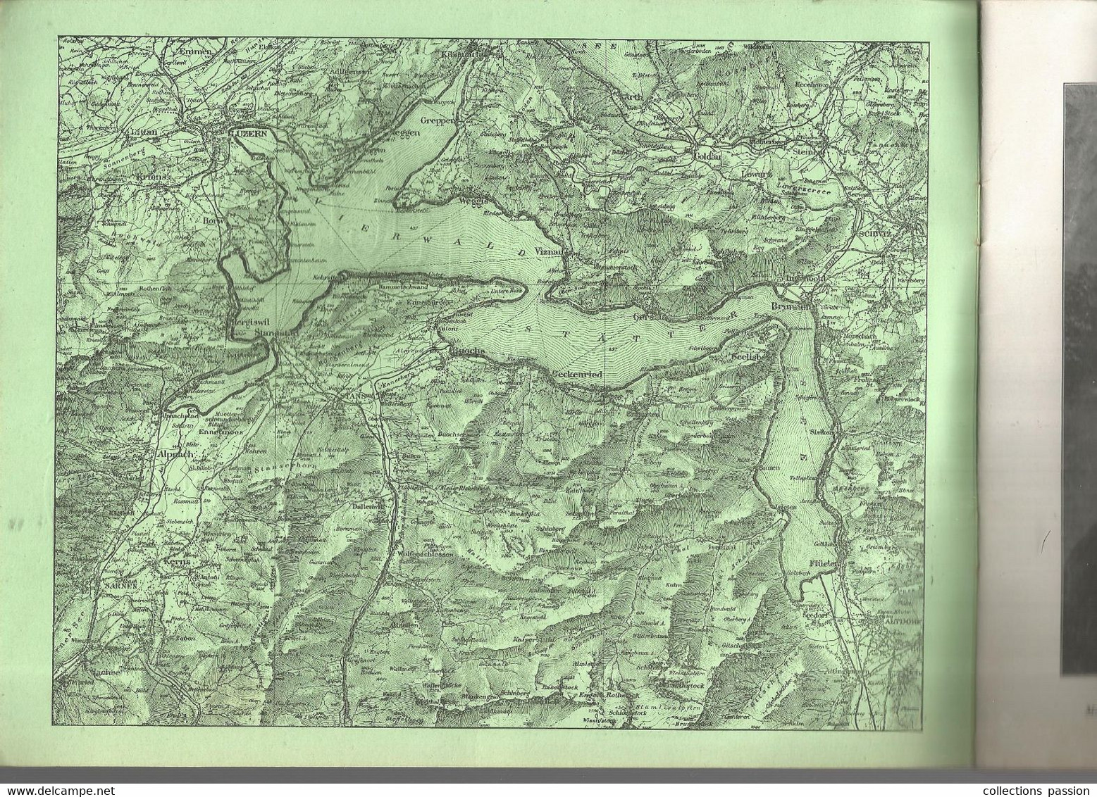 Régionalisme, SUISSE,LUCERNE & LAC DES IVCANTONS, Plan, 30pages, 28 Photographies, Frais Fr 5.50 E - Ohne Zuordnung