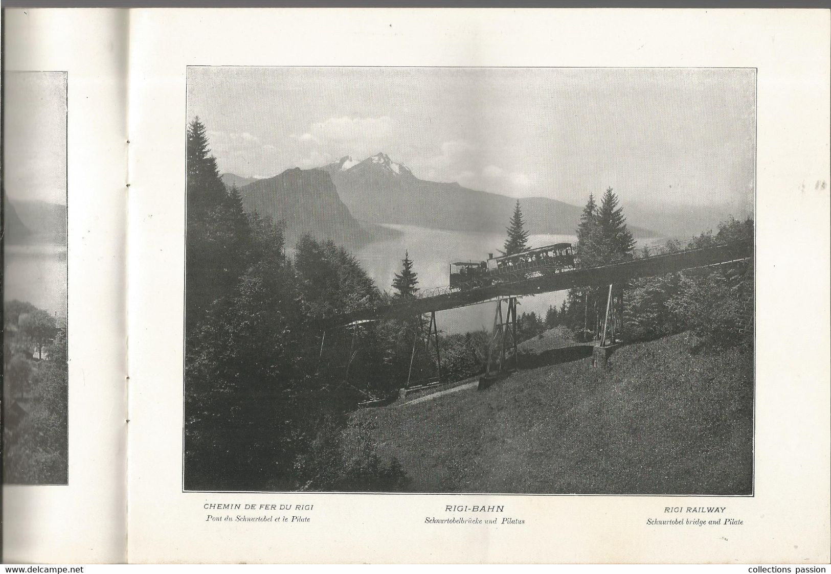 régionalisme, SUISSE,LUCERNE & LAC DES IVCANTONS, plan, 30pages, 28 photographies, frais fr 5.50 e