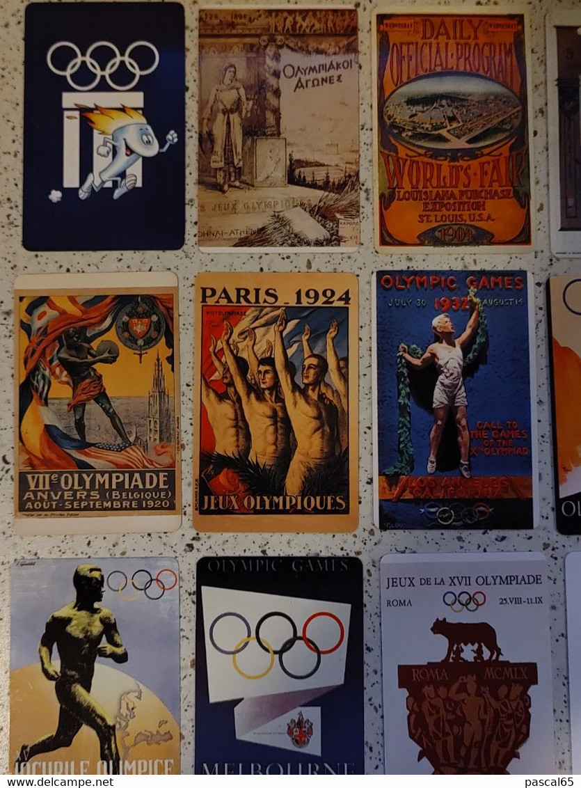 20 Cartes Musée Olympique De Lausanne Jeux Olympiques D'été - Olympische Spelen