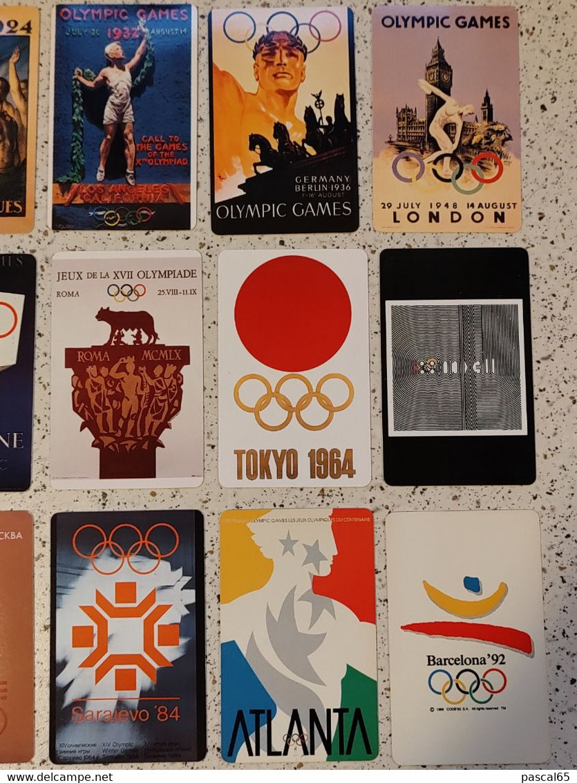 20 Cartes Musée Olympique De Lausanne Jeux Olympiques D'été - Olympic Games