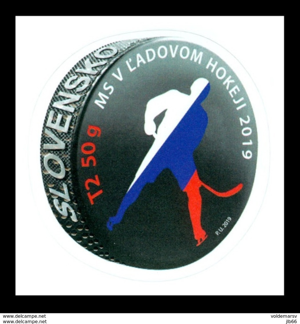 Slovaquie 2019 Yvert 766 ** ICE HOCKEY SUR GLACE Championnat Du Monde Bratislava Kosice - Nuevos