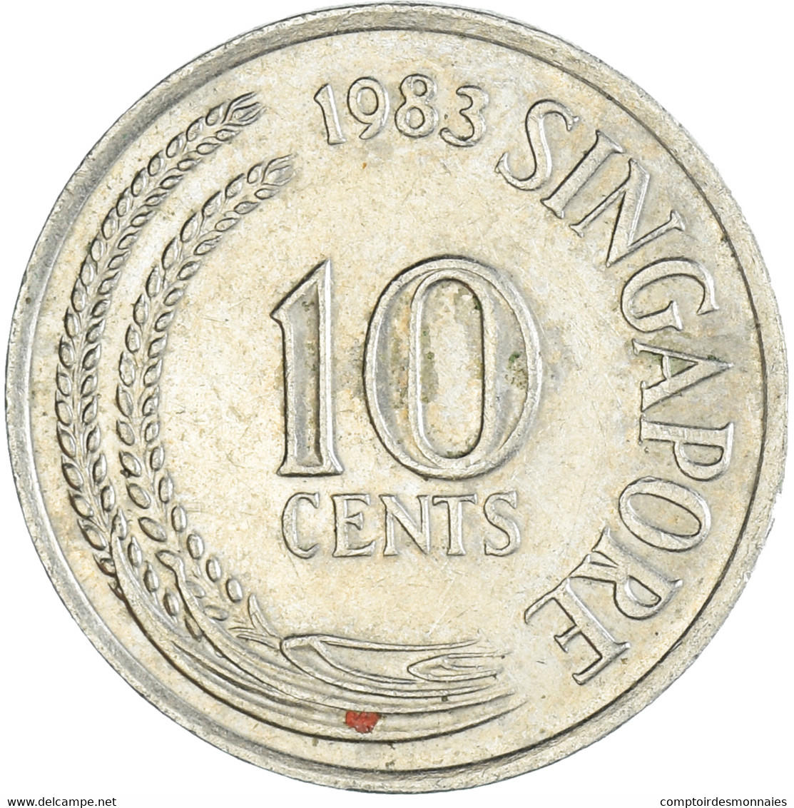 Monnaie, Singapour, 10 Cents, 1983 - Singapour