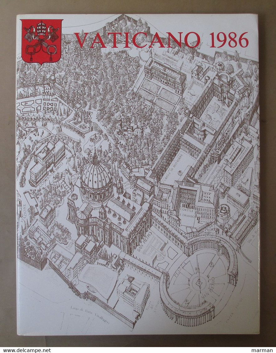 VATICANO Volume Ufficiale Emissioni 1986 - Verzamelingen