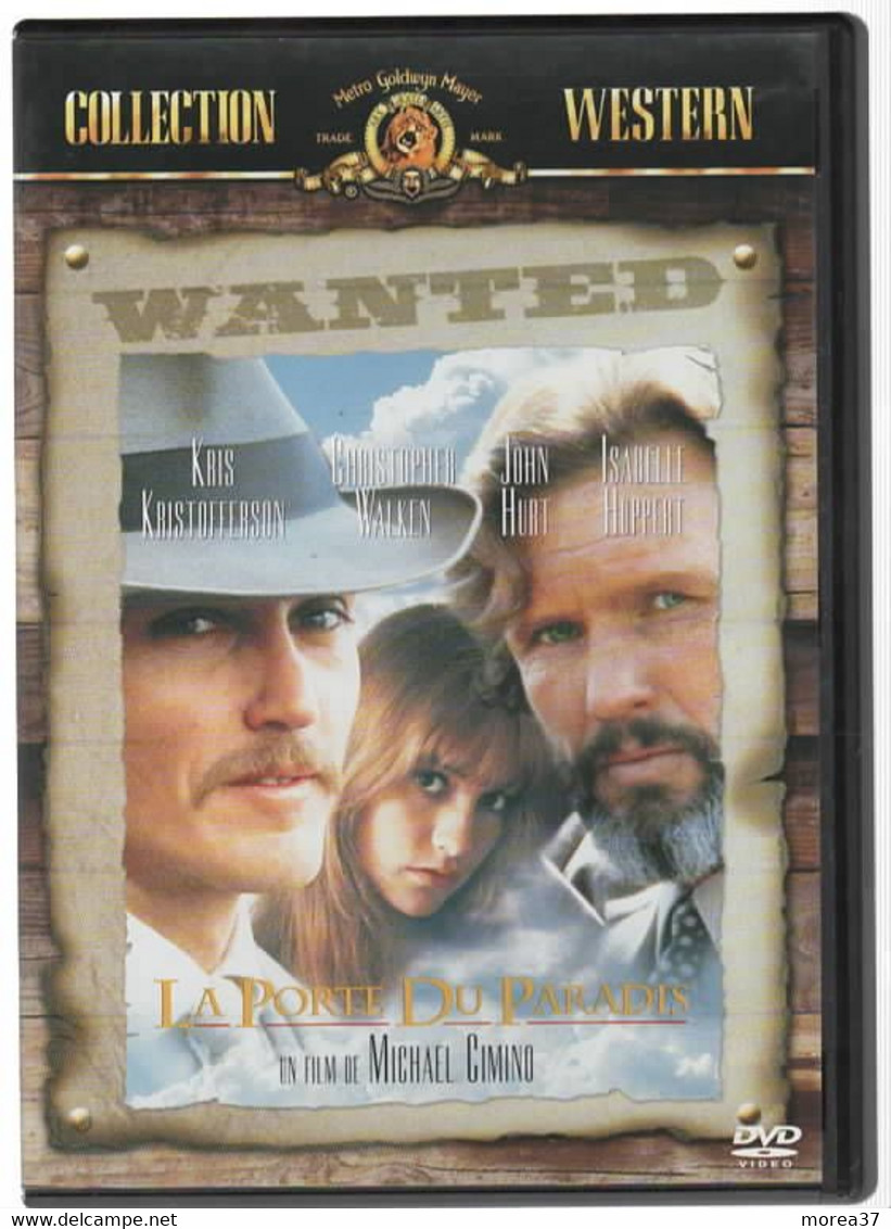 LA PORTE DU PARADIS    Avec Christopher WALKEN Et Isabelle HUPPERT      C32 - Western / Cowboy