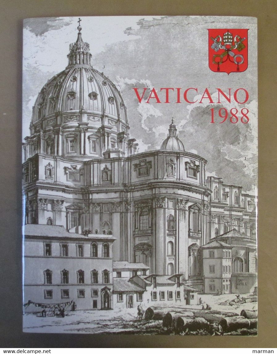 VATICANO Volume Ufficiale Emissioni 1988 - Collections