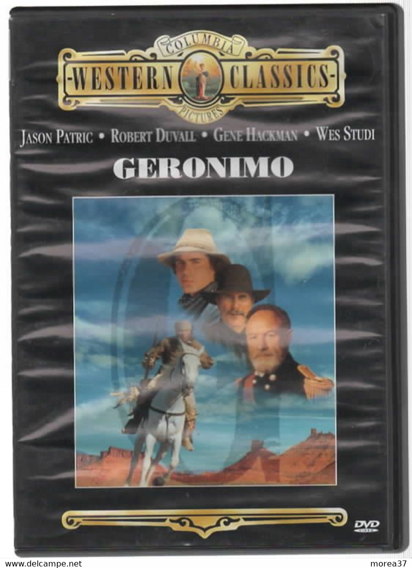 GERONIMO    Avec Gene HACKMAN , Jason DUVALL      C32 - Western/ Cowboy