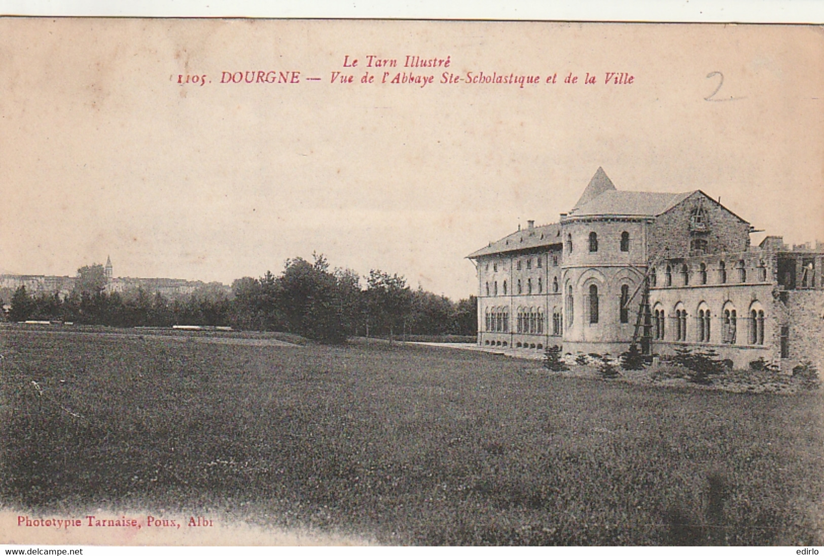 ***  81  ***  DOURGNE  Vue De L'abbaye  Ste Scholastique - Neuve TTB - Dourgne