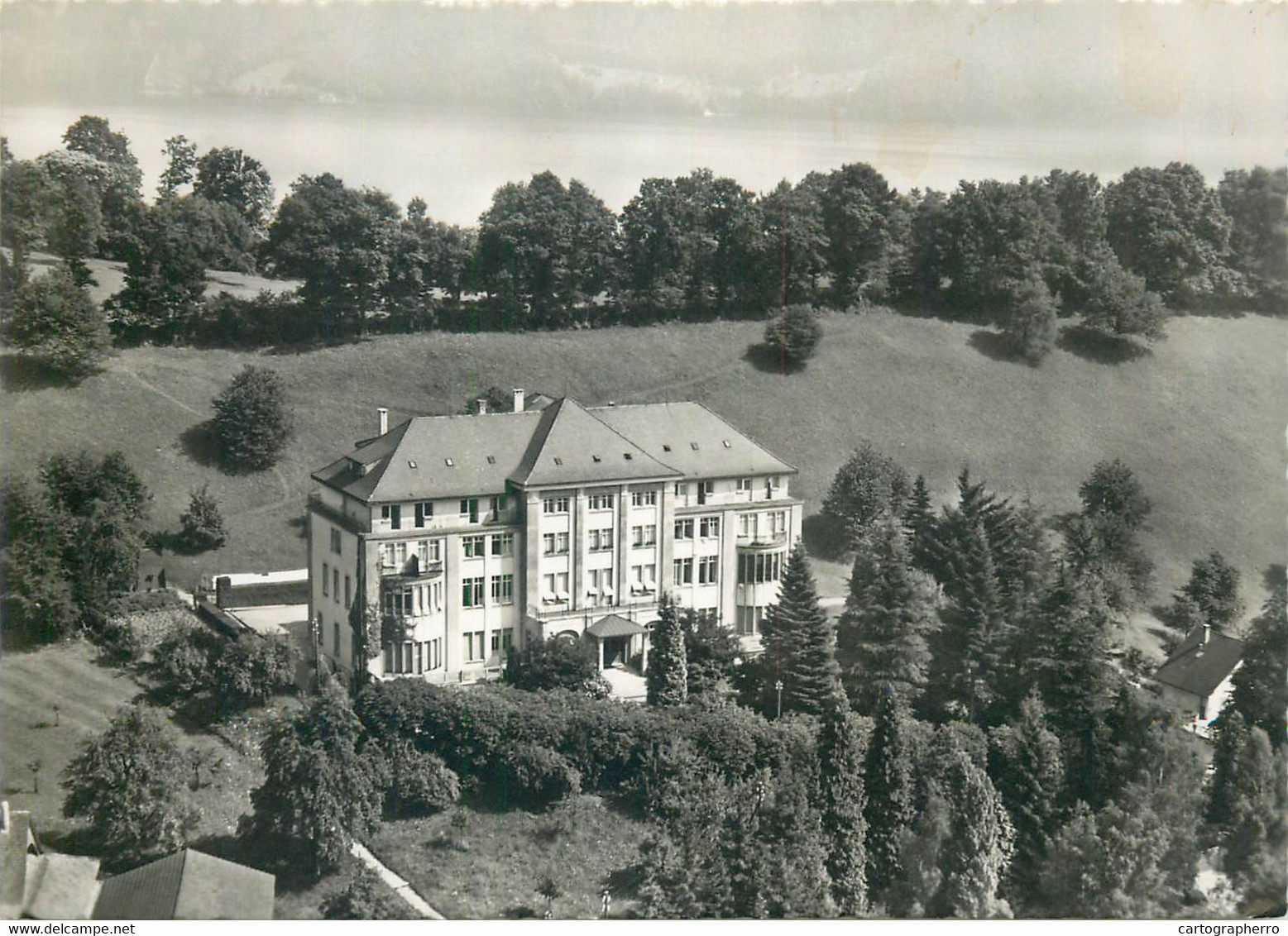 Postcard Switzerland Tochterinstitut Stella Matutina Hertenstein 1959 - Stein