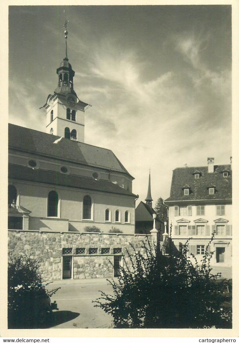 Postcard Switzerland Sursee Clocktower - Sursee