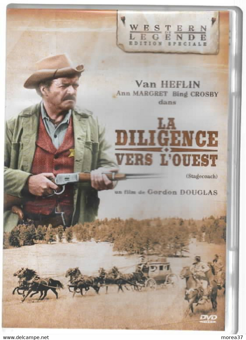 LA DILIGENCE VERS L'OUEST    Avec VAN HEFLIN    C32 - Western / Cowboy