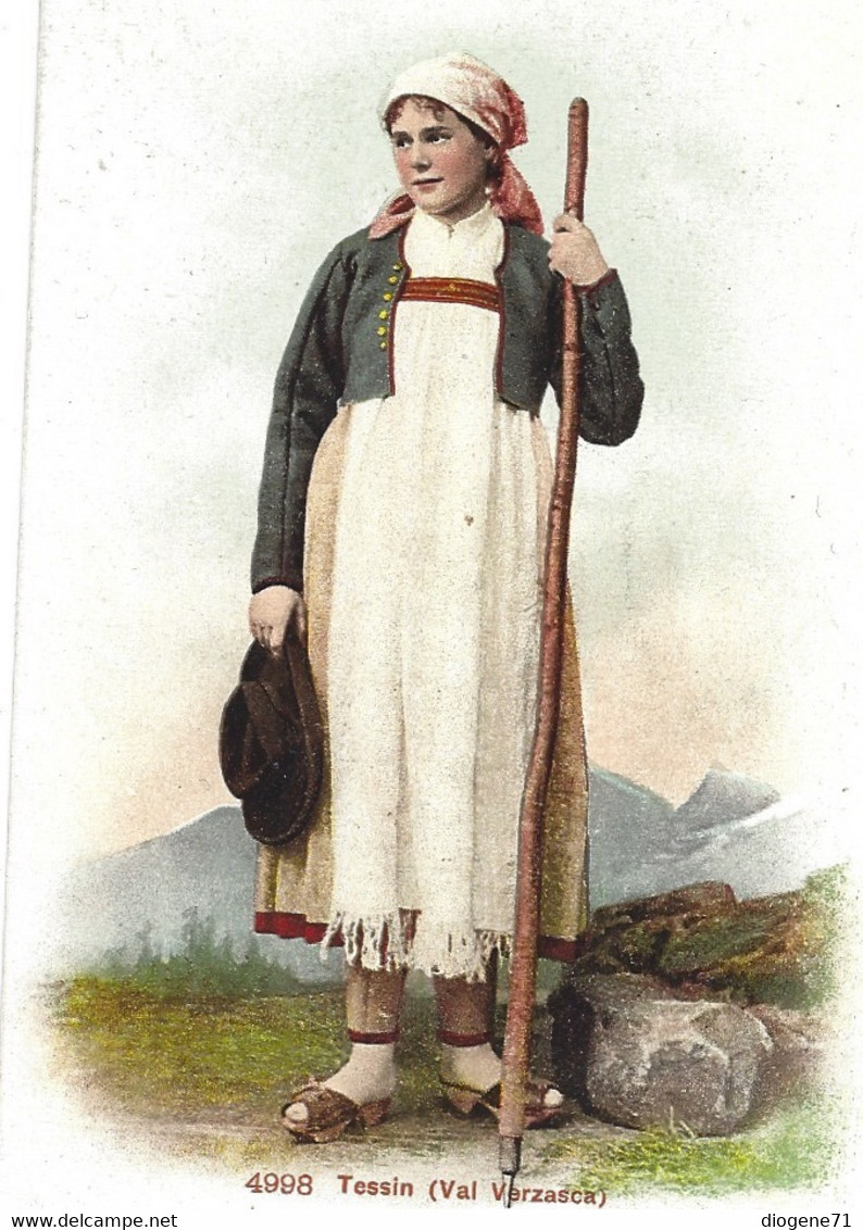 Tessin Val Verzasca Costumes Suisses - Verzasca