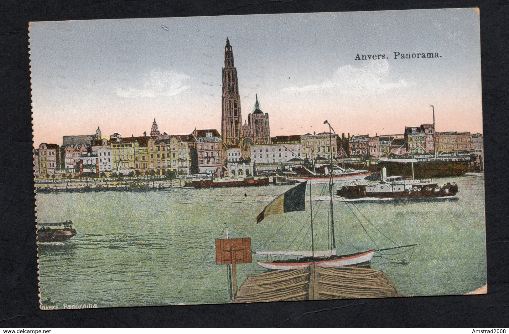 1915 BELGIQUE ANVERS PANORAMA DE LA VILLE VUE GENERALE België  Belgien België CPA BELGE BELGIO - Rijkevorsel