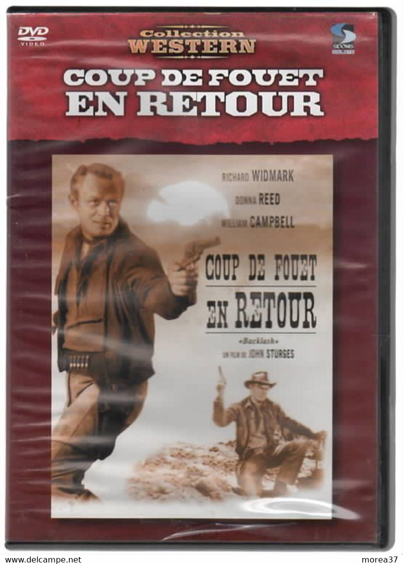 COUP DE FOUET EN RETOUR     Avec Richard WIDMARK      C32 - Western / Cowboy