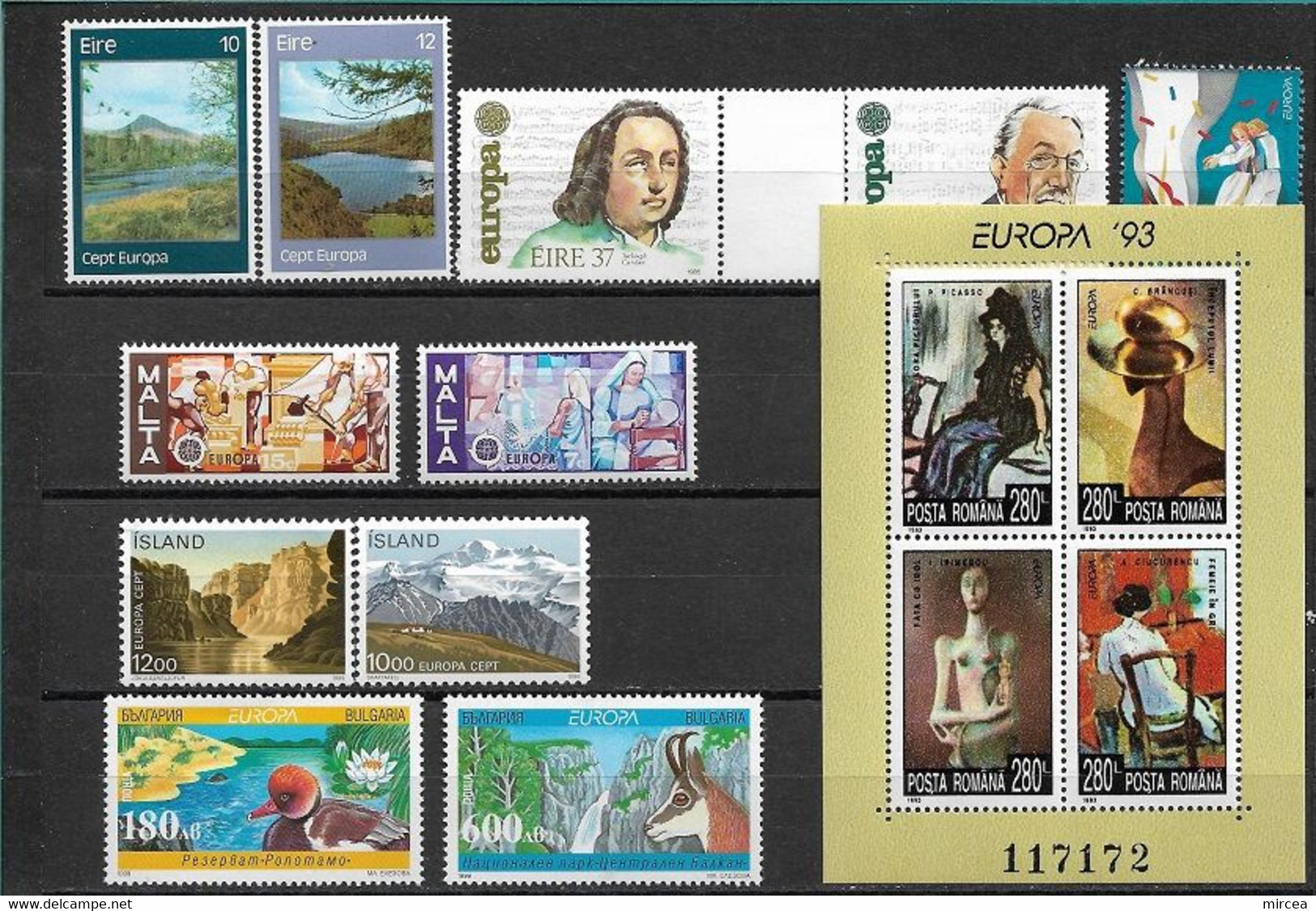 C3045 - Lot Europa Cept Neufs** - Collections