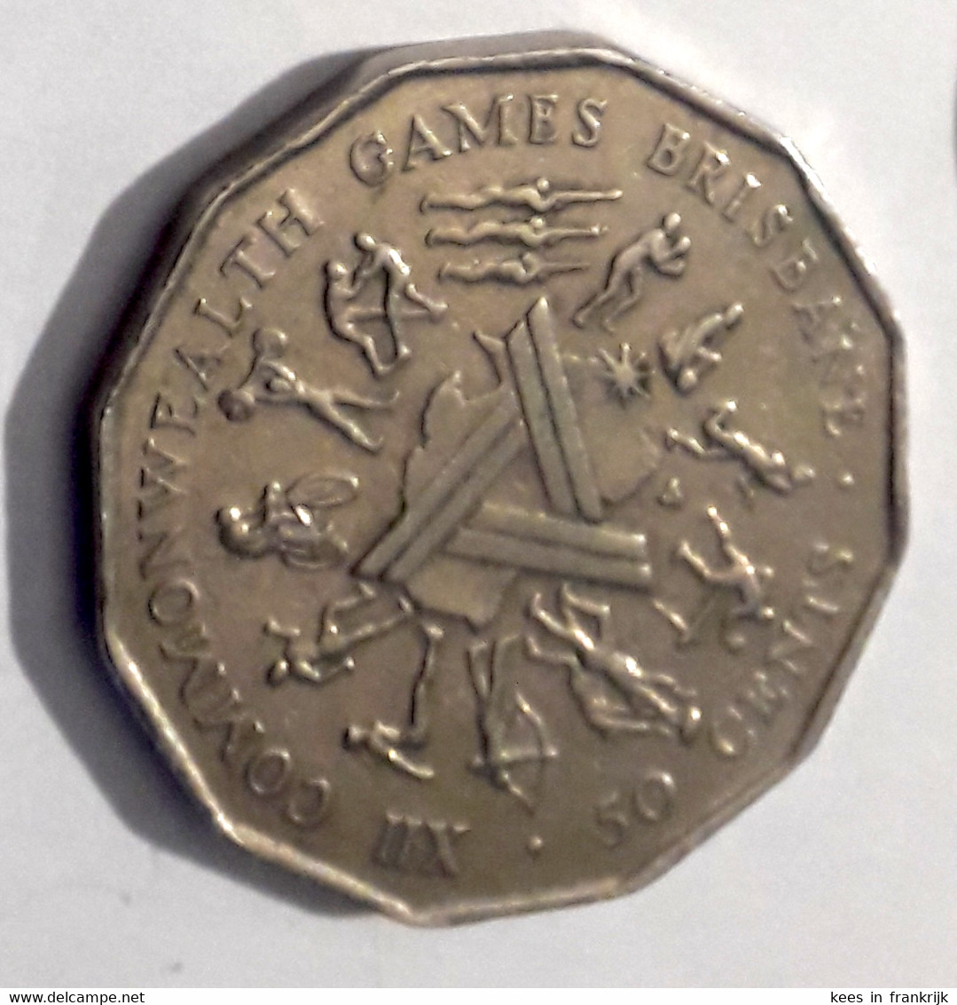 Australia - 50 Cents - 1982 - Commonwealth Games - Brisbane - 50 Cents