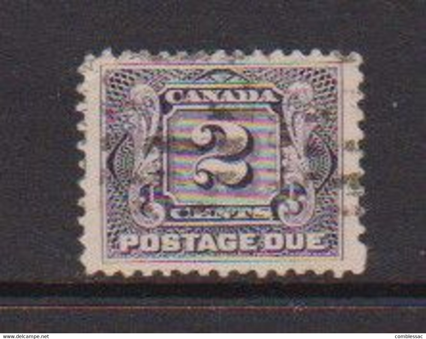 CANADA    1906    Postage  Due    2c  Violet    USED - Oblitérés