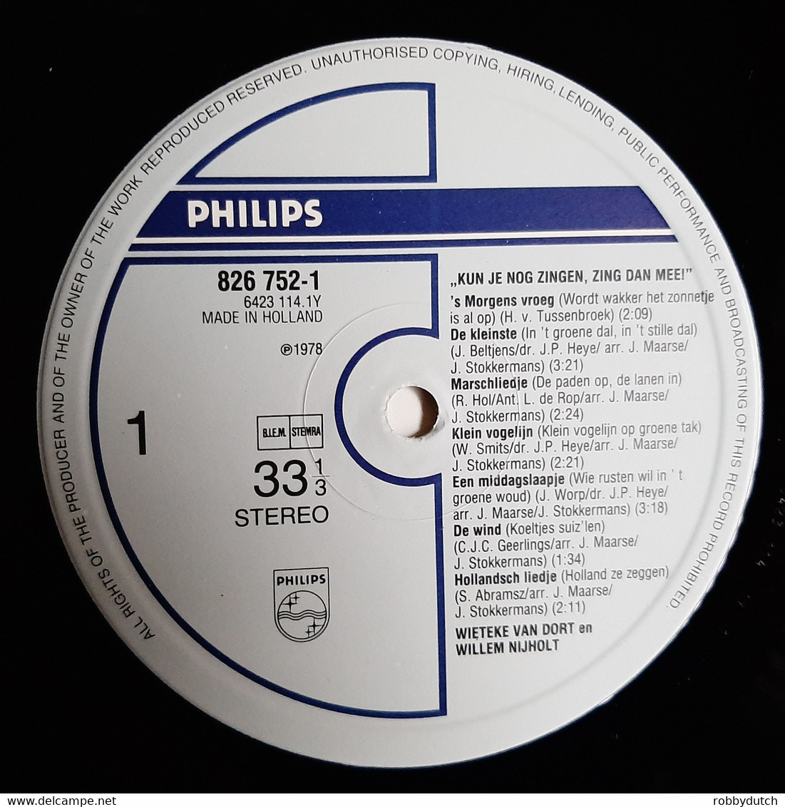 * LP *  WIETEKE VAN DORT & WILLEM NIJHOLT - KUN JE NOG ZINGEN, ZING DAN MEE (NL 1978) - Autres - Musique Néerlandaise