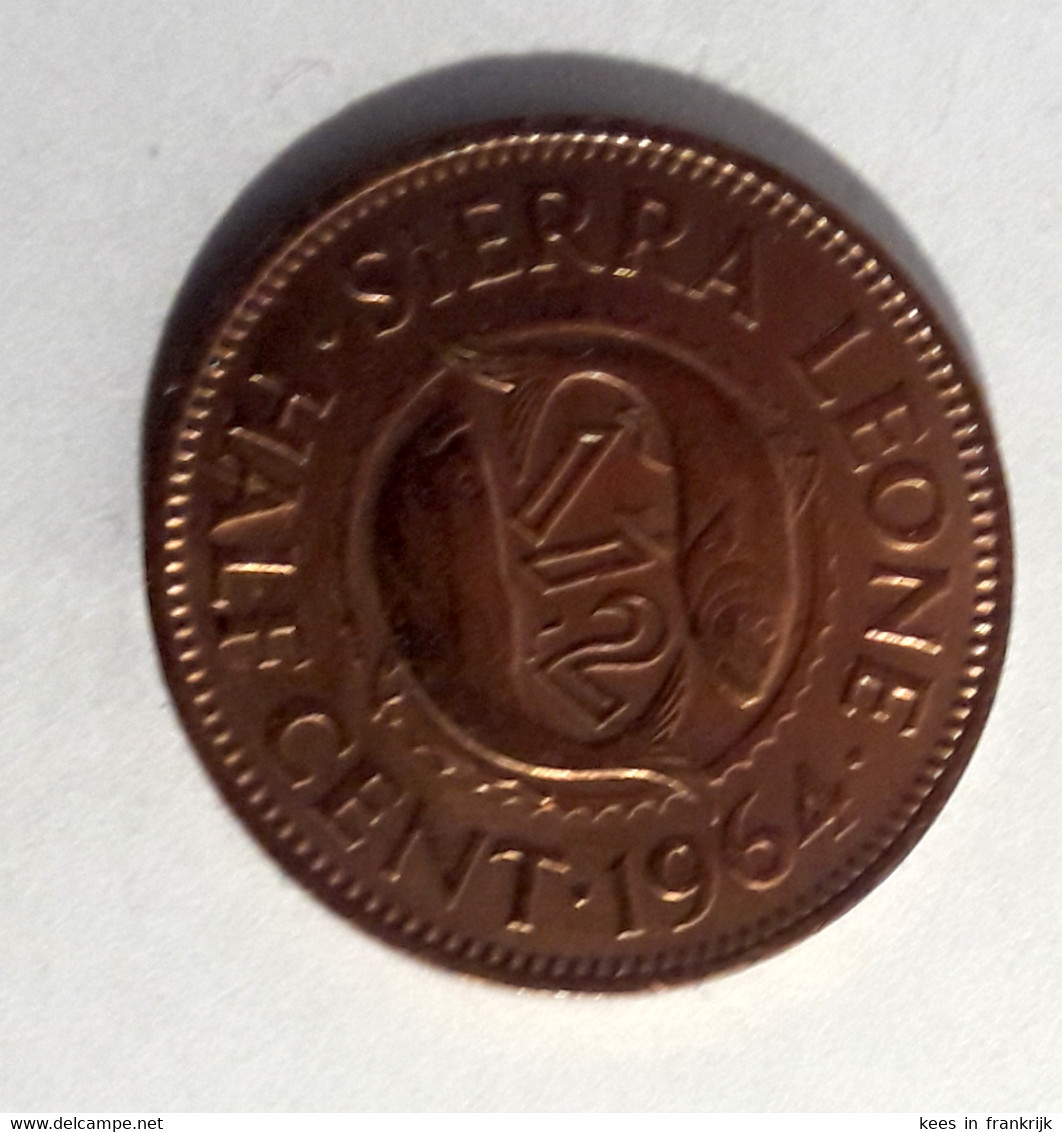 Sierra Leone - 1/2 Cent 1964 - Sierra Leone