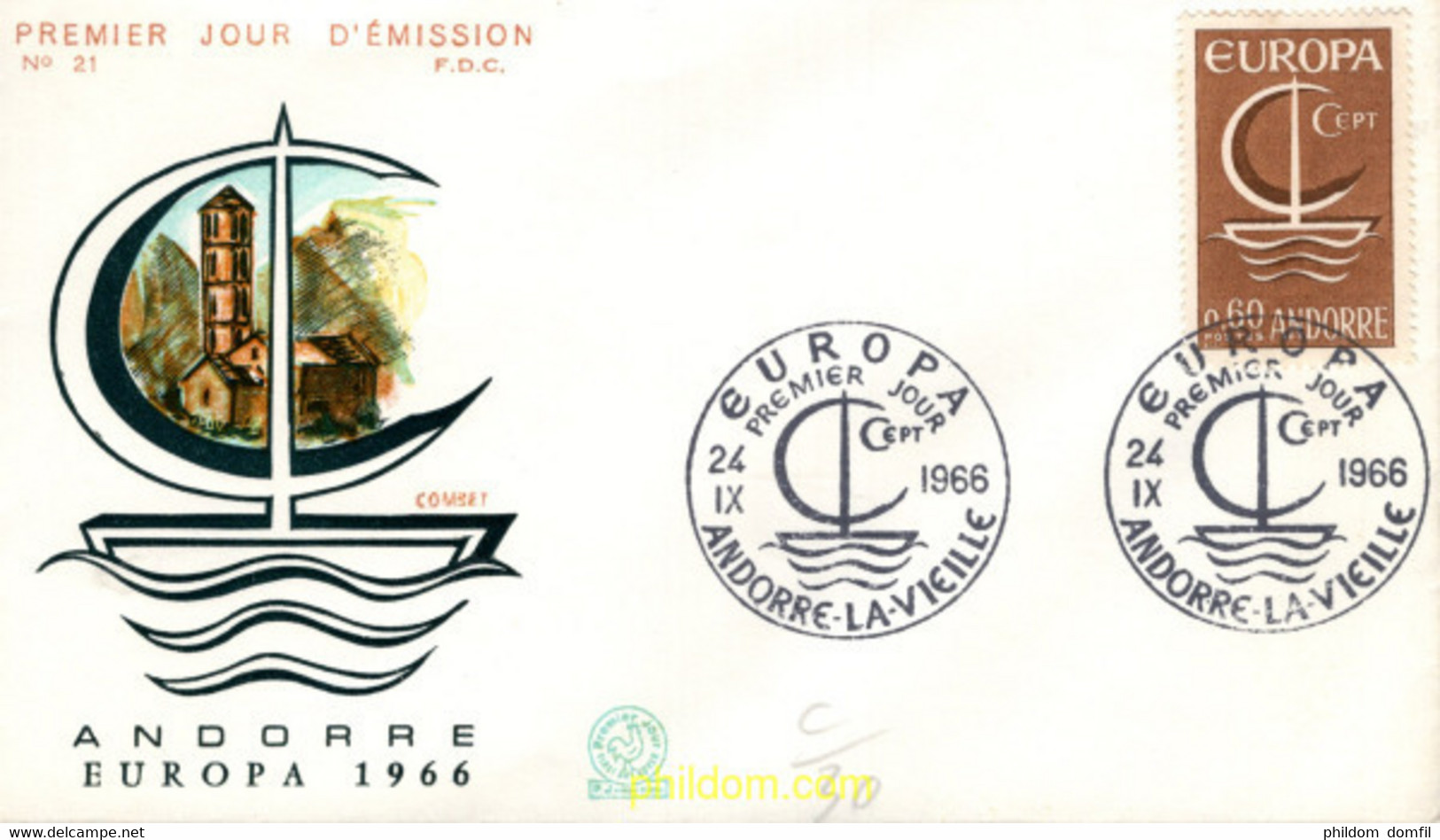 693137 MNH ANDORRA. Admón Francesa 1966 EUROPA CEPT. FRATERNIDAD Y COOPERACION - Collections