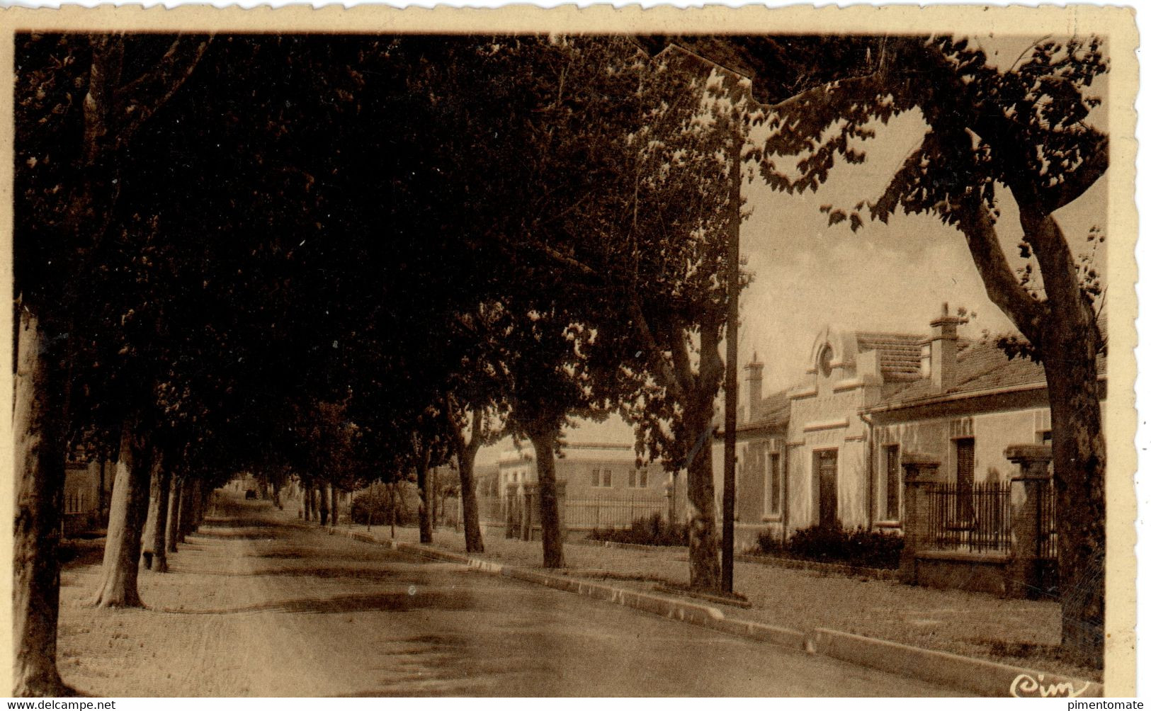 LIVRON ROUTE NATIONALE LES ECOLES BAINS ET DOUCHES 1940 - Altri & Non Classificati