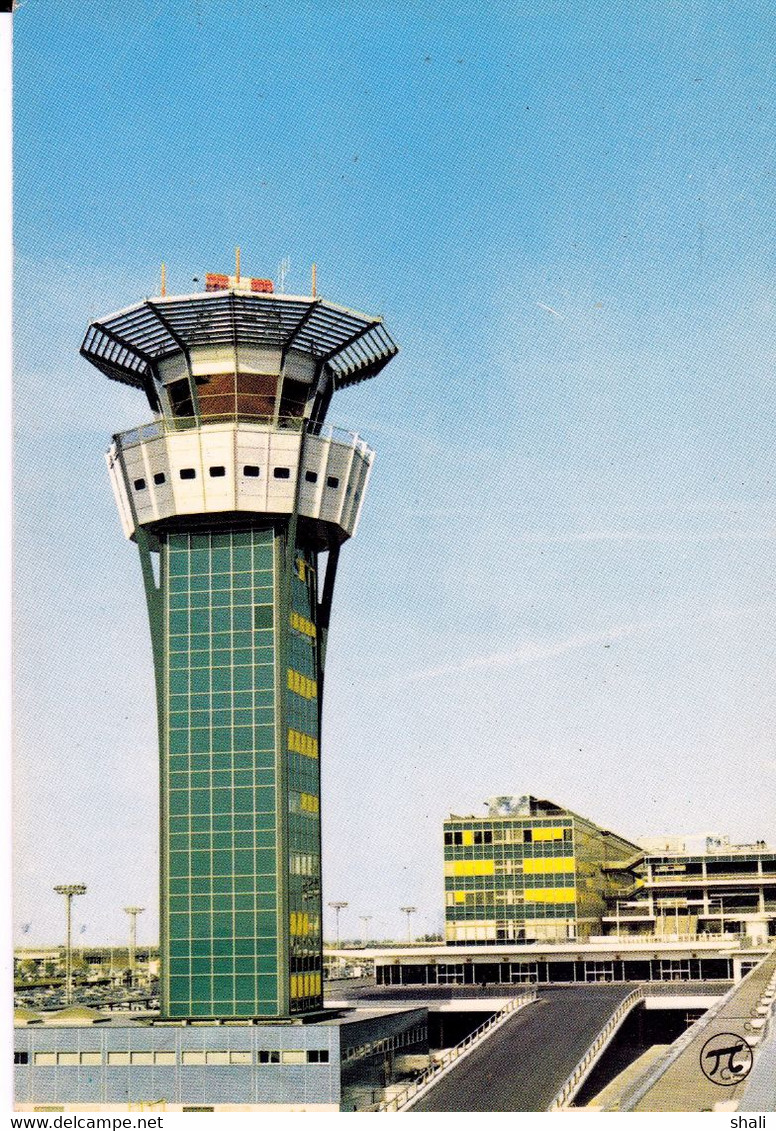 CPSM AEROPORT DE PARIS-ORLY LA NOUVELLE TOUR DE CONTROLE - Flugwesen