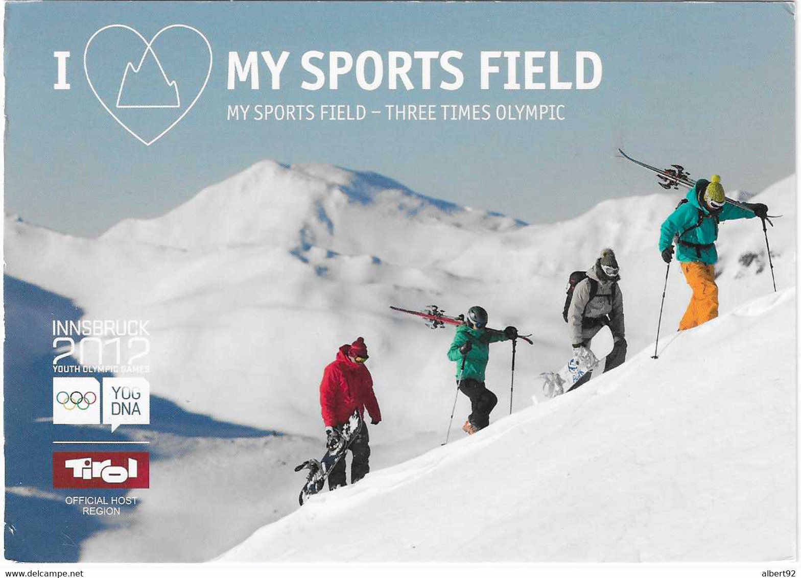 2012 Premiers Jeux Olympiques D'Hiver De La Jeunesse Au Tyrol: Départ De La Flamme Olympique D'Athènes - Winter 2012: Innsbruck (Youth Olympic Games)