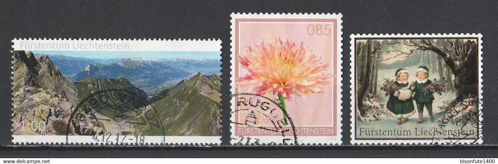 Liechtenstein 2012 Et 2016 : Timbres Yvert & Tellier N° 1572 - 1574 Et ???? Oblitérés. - Oblitérés
