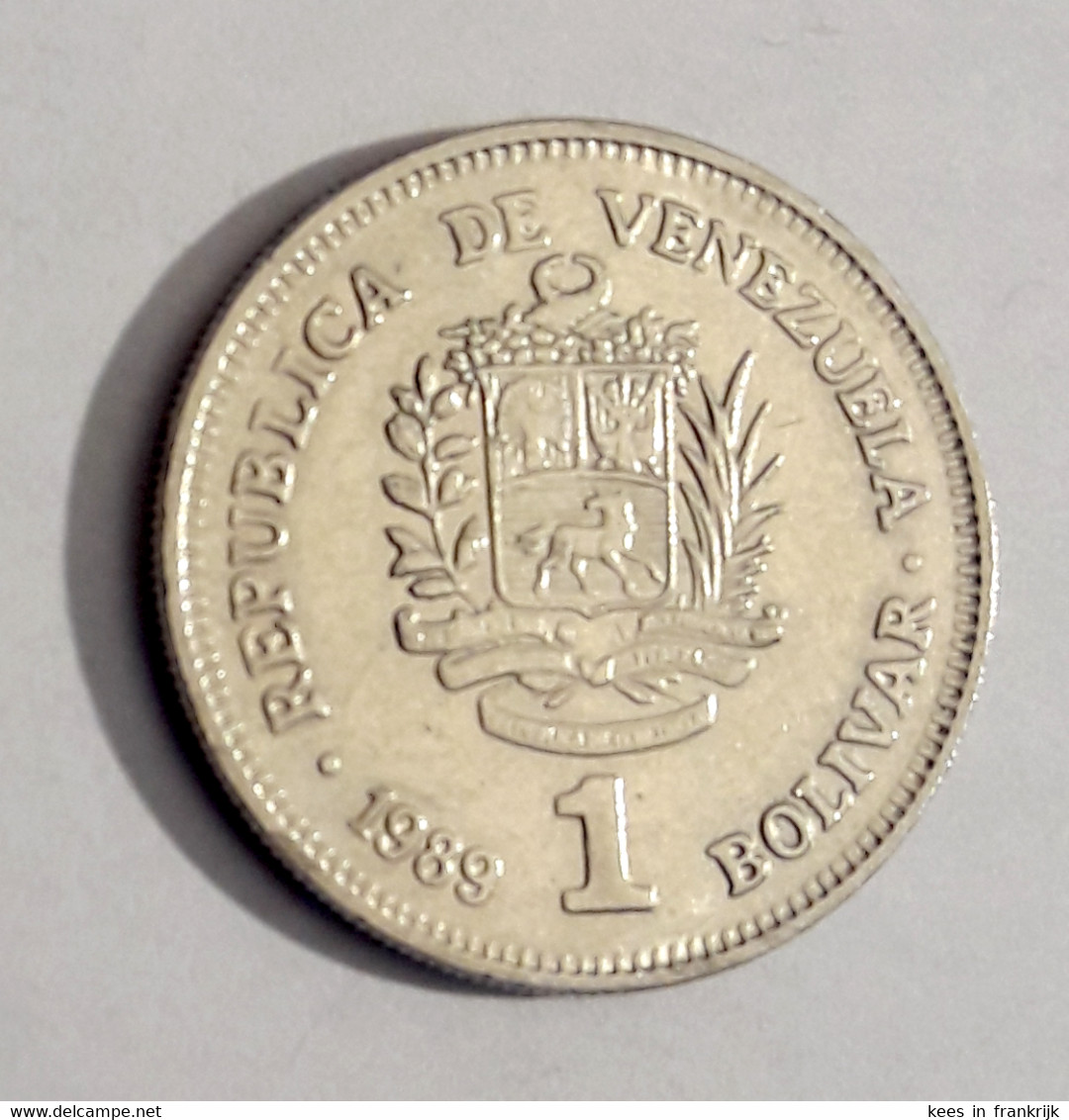 Venezuela - 1 Bolivar 1989 - Venezuela