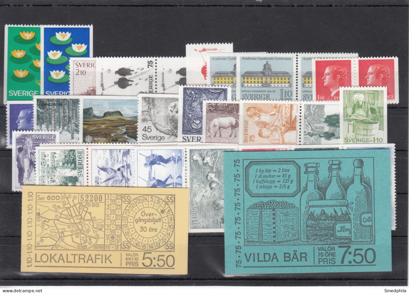 Sweden 1977 - Full Year MNH ** - Années Complètes