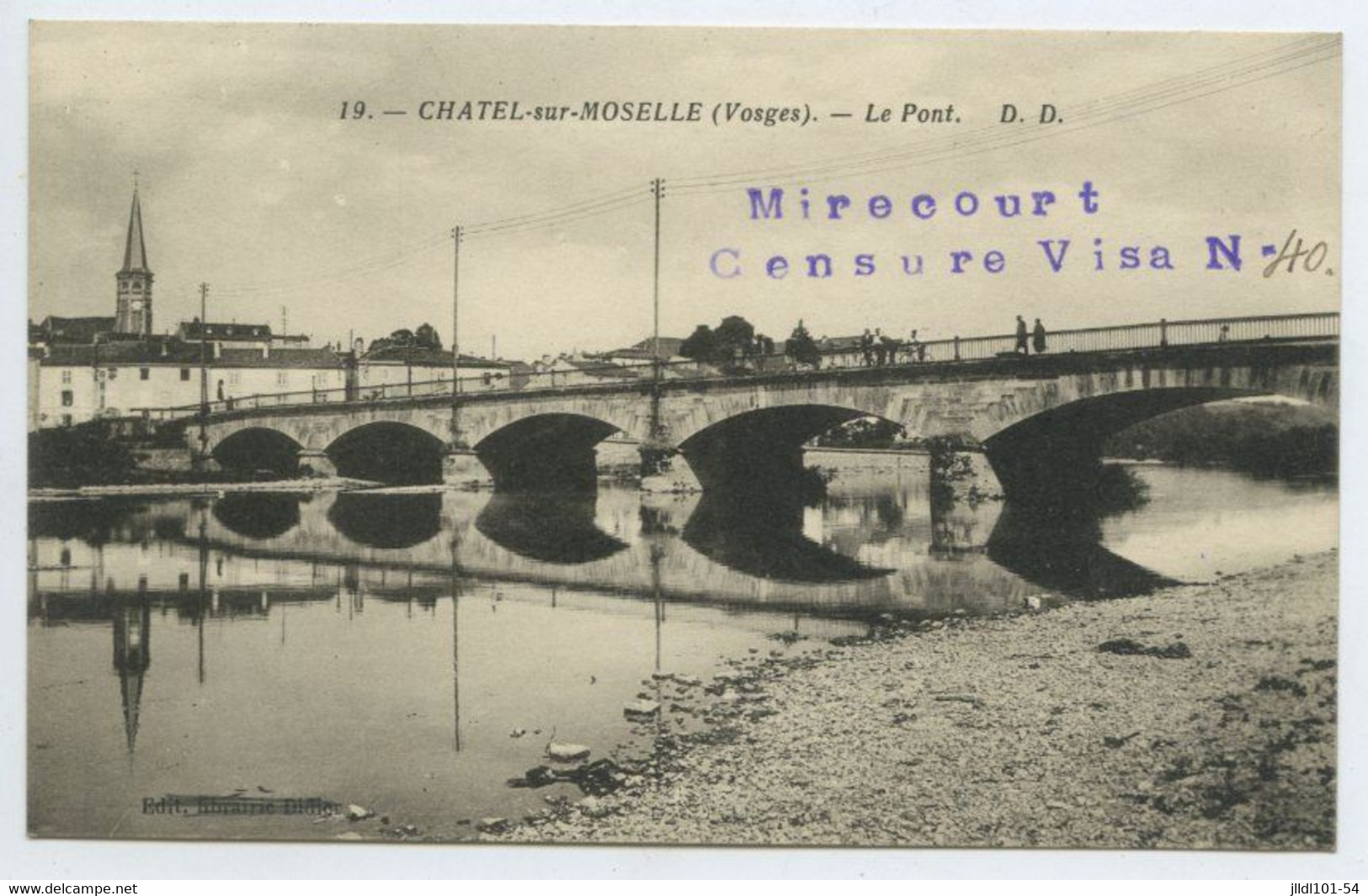 Chatel Sur Moselle, Le Pont - Chatel Sur Moselle