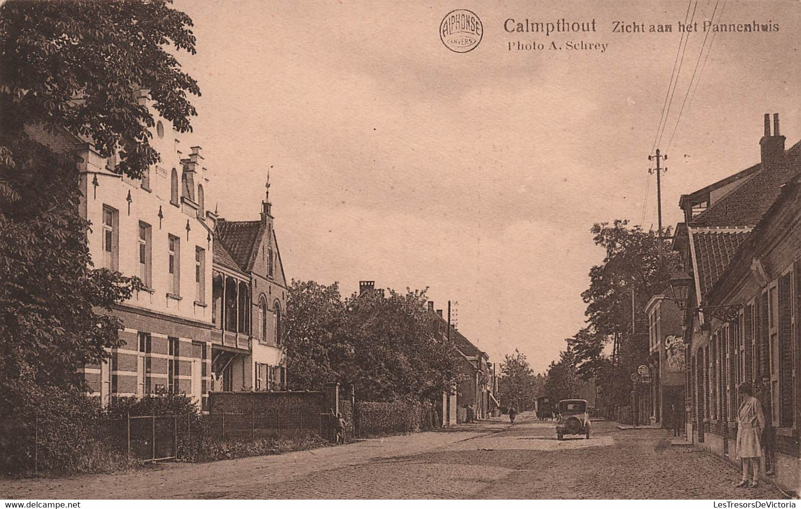 CPA Calmpthout - Kalmpthout  - Zicht Aan Het Pannenhuis - Animé - - Kalmthout