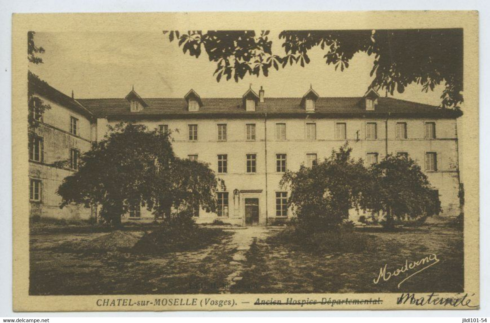 Chatel Sur Moselle, Maternité (ancien Hospice Départemental) - Chatel Sur Moselle