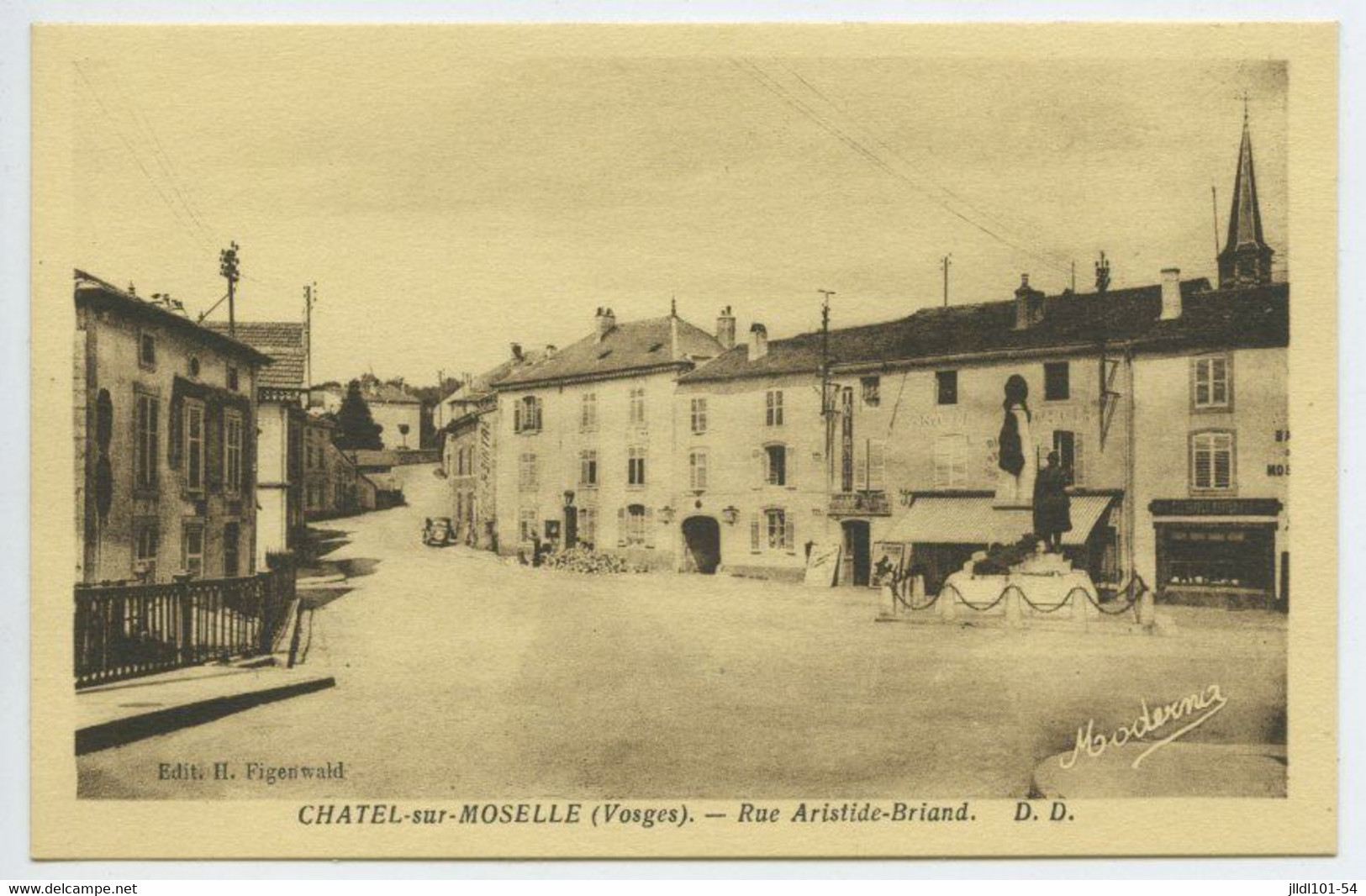 Chatel Sur Moselle, Rue Aristide Briand - Chatel Sur Moselle