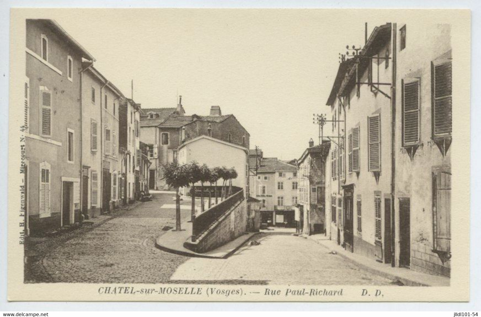 Chatel Sur Moselle, Rue Paul Richard - Chatel Sur Moselle
