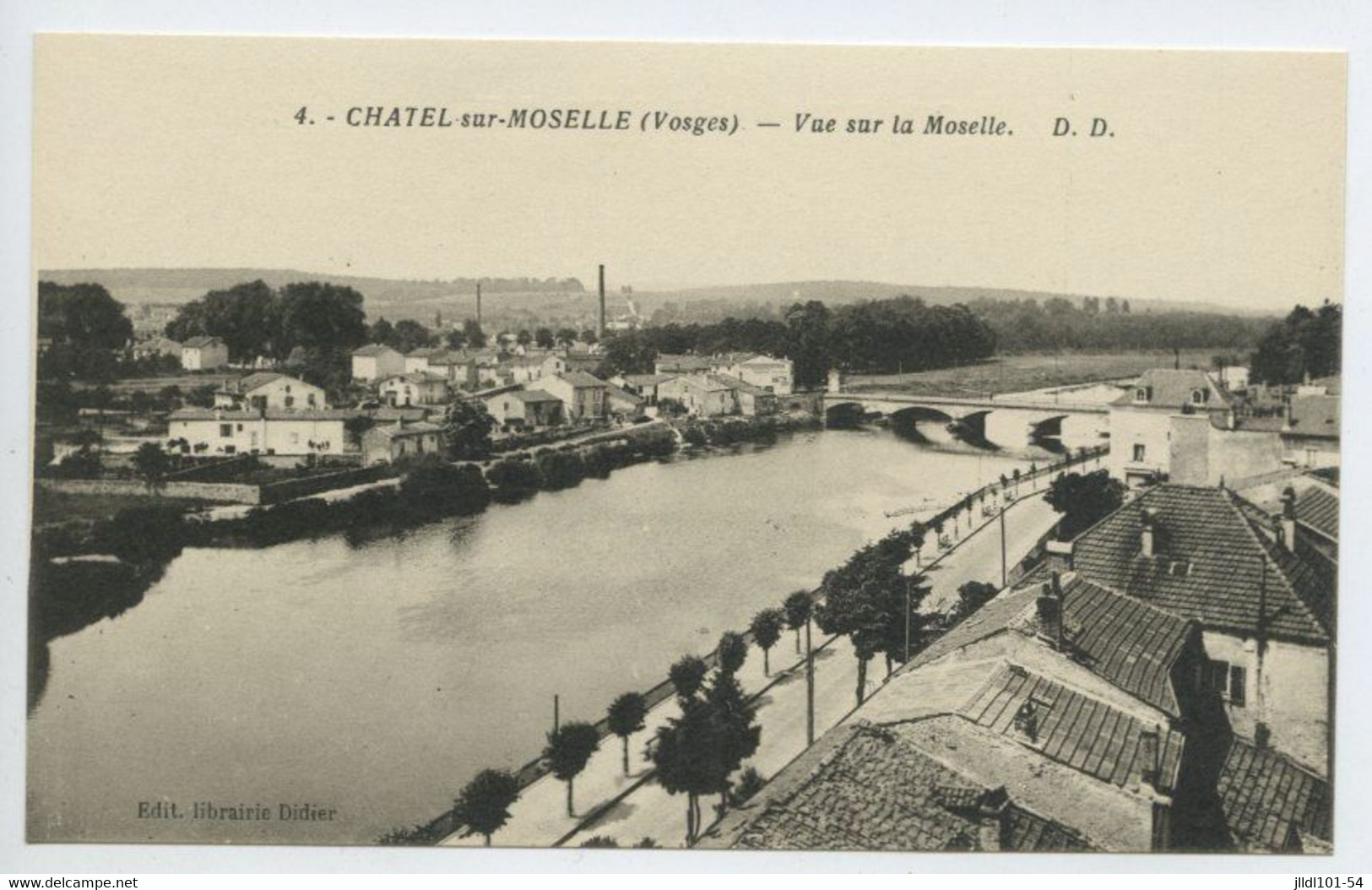 Chatel Sur Moselle, Vue Sur La Moselle - Chatel Sur Moselle