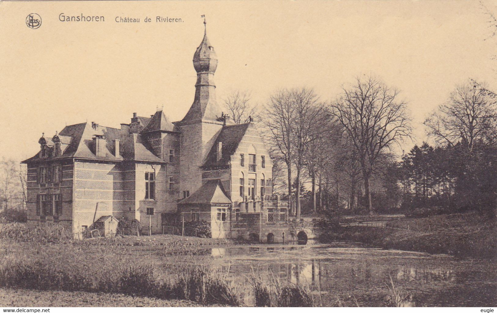 1928/ Ganshoren, Chateau De Rivieren - Ganshoren