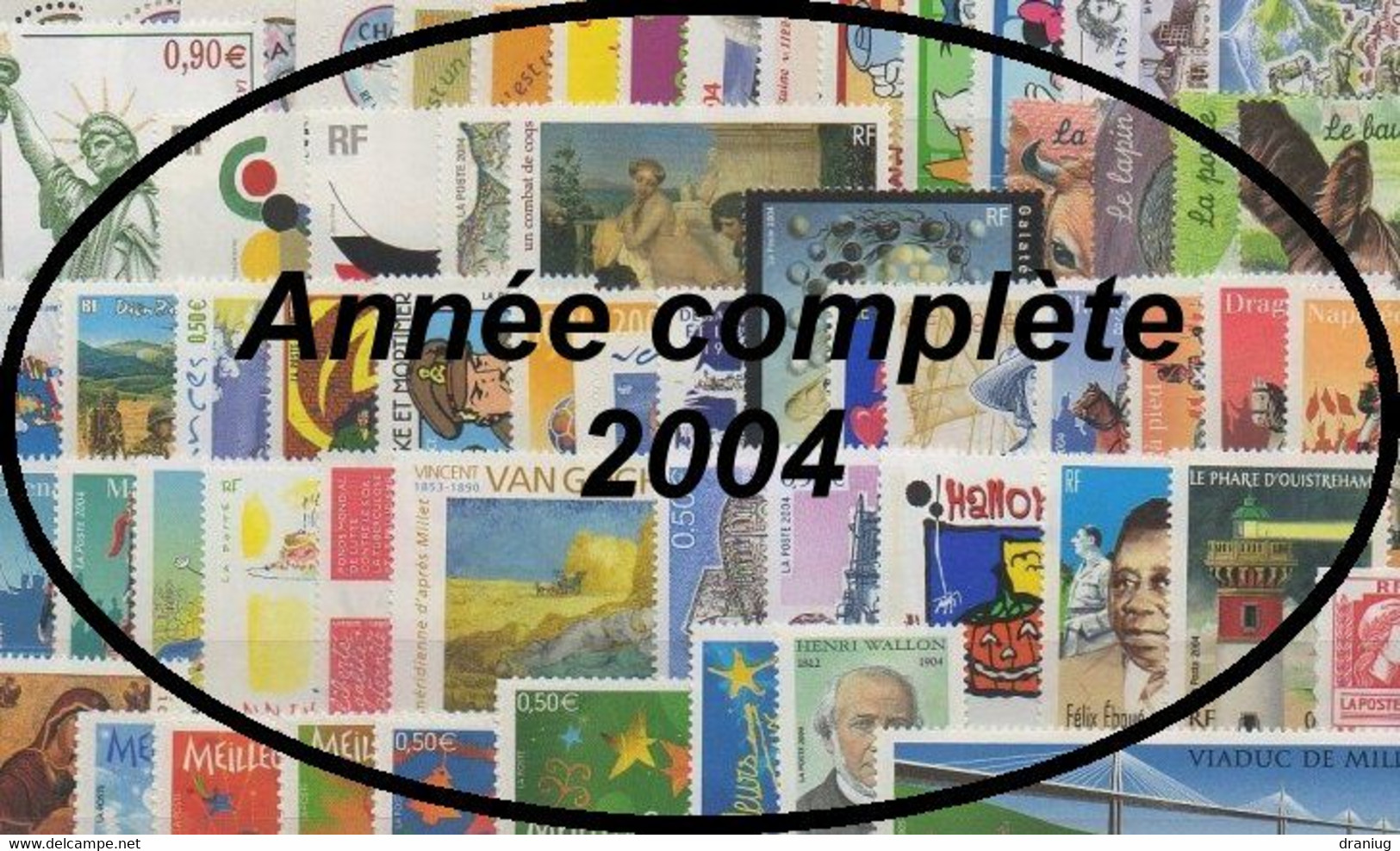 France Année Complète 2004 N** Sous Faciale - 2000-2009