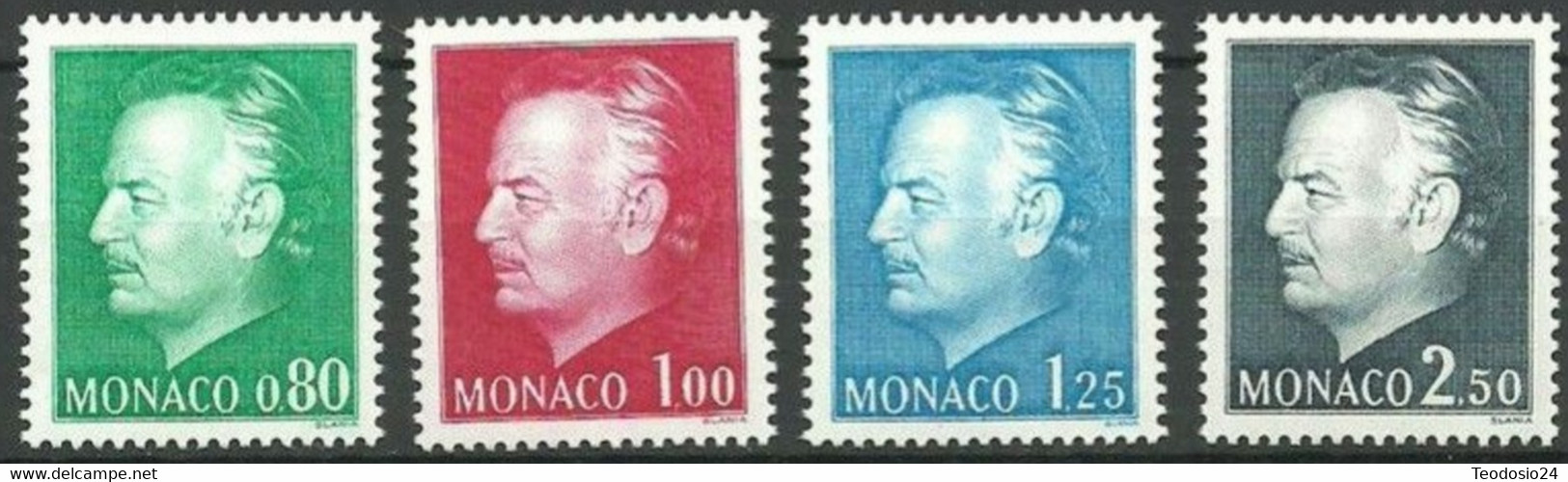 MONACO  YVERT  1079/82** - Andere & Zonder Classificatie