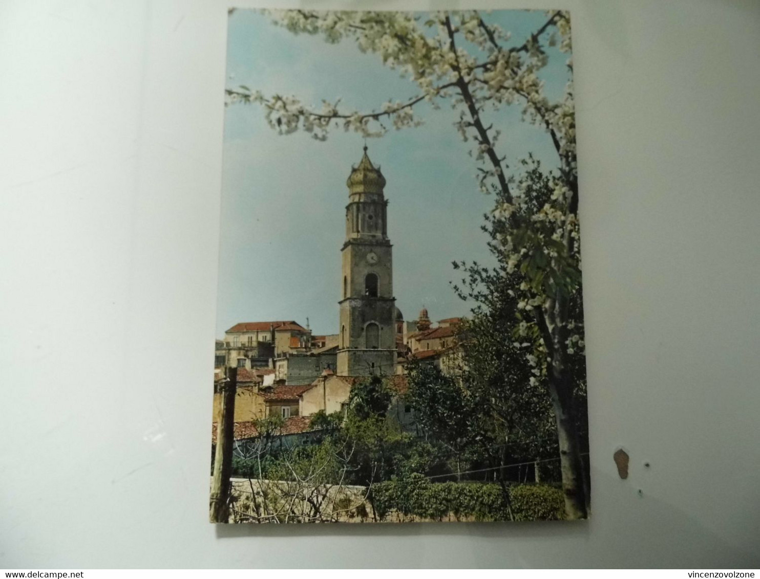 Cartolina Viaggiata "FONTANAROSA ( AV ) Campanile Del 700" 1982 - Avellino